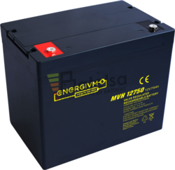 Batera 12 Voltios 75 Amperios Energivm MVH12750