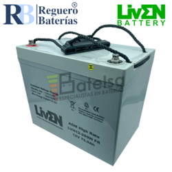 Batera 12 Voltios 75 Amperios LVH12-280WFR