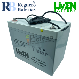 Batera 12 Voltios 75 Amperios LVH12-280WFR