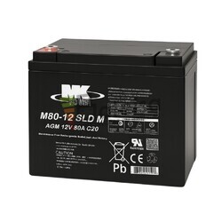 Bater�a 12 Voltios 80 Amperios MK M80-12 SLD M