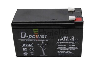 Batera 12 Voltios 9 Amperios U-Power UP9-12