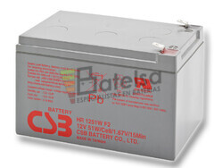 Batera 12 Voltios CSB HR1251W F2