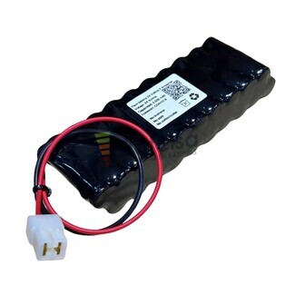 Batera 24 Voltios 2.000 mAh Ni-Mh conector 2 polos faston 6,35 mm