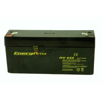 Batera 6 Voltios 3.2 Amperios Energivm MV632