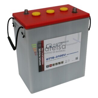 Batera 6 Voltios 310 Amperios 1.200 ciclos placa Tubular 6TTB-310EU Qbatteries
