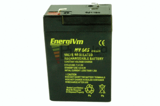 Batera 6 Voltios 4.5 Amperios Energivm MV645