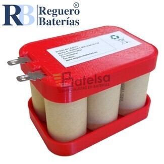 Batera 7,2 Voltios 1,9 Amperios Ni-Cd Flasco