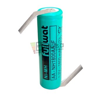 Batera AA 1.2 Voltios 1.800 mah con lengetas en Z NH1800AAJF