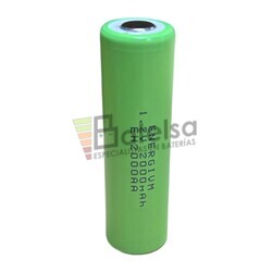 Batera AA recargable sin Lengetas 1.2 Voltios 2.000 mAh