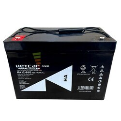 Bateria AGM 12 Voltios 90 Amperios Heycar HA12-90