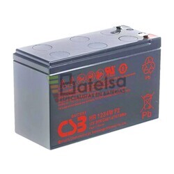 Batera Alarma de 12 Voltios 9 Amperios HR1234WF2