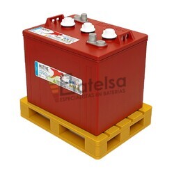 Bater�a TROJAN T-145 | 6 Voltios 287 Amperios para apilador