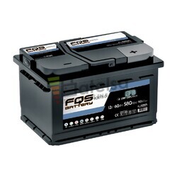 Bater�a Arranque 12 Voltios 60 Amperios EFB FQS60EFB.0