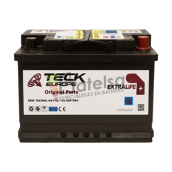 Bater�a arranque 12 Voltios 95 Amperios Teck Europe TEX9300 + Derecha