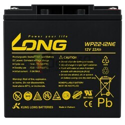 Bater�a Carrito de Golf 12 voltios 22 amperios LONG WP22-12NE