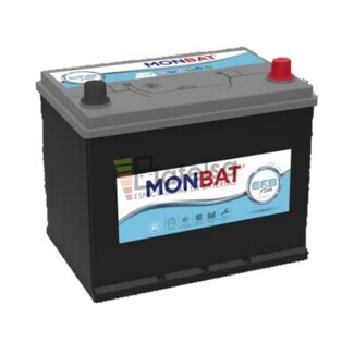 Batera Coche 12 Voltios 65 Amperios MONBAT Start-Stop EFB J 65Ah