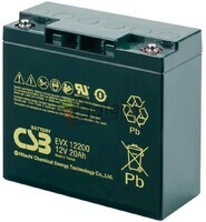 Batera CSB EVX12200 12 Voltios 20 Amperios para Movilidad