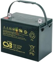 Batera CSB EVX12750 12 Voltios 75 Amperios para Movilidad