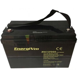 Batera de GEL 12 Voltios 100 Amperios ENERGIVM MVG121000