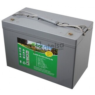Batera Gel 12 Voltios 80 Amperios Haze HZY- EV12-80