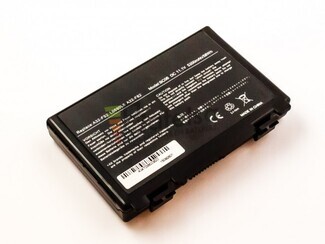 Batera de larga duracin para Asus A32-F82, F52, K50, K40IN-B1, K40IN-A1, K40IN, K40IJ-A1, X66IC, P50, K40C