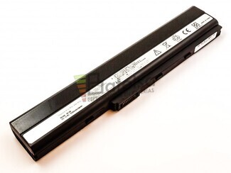 Batera de larga duracin para Asus A41-K52, A31-K52, A42-K52, A32-K52, A52JR-X1, K42F, A52SERIES, K52JK, K52JC