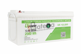 Batera de litio 12,8 V 200 Ah UPower UE-12Li200