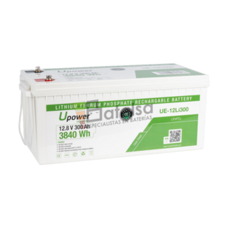 Bateria de litio 12,8 V 300 Ah UPower UE-12Li300