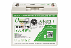 Bateria de litio 12,8V 18 Ah UE-12Li18