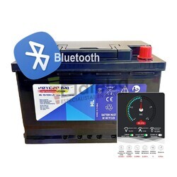 Batera de litio Bluetooth 12 Voltios 100 Amperios HL12-100 L3 Heycar