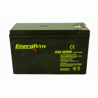 Batera de Plomo 12 Voltios 7,2 Amperios Energivm MVH1272