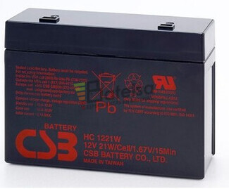 Batera de sustitucin para SAI CYBERPOWER POWER 99 500