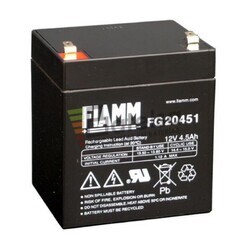 Batera Fiamm para Ascensores 12 Voltios 4,5 Amperios FG20451