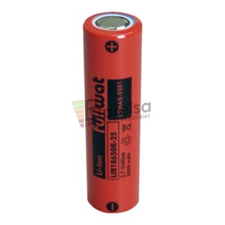 Batera Fullwatt 18650 3,7 Voltios 2,5 Amperios