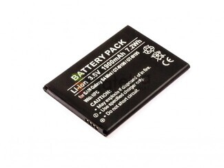 Batera Galaxy S4 Mini, GT-I9190, GT-I9195, para telefonos Samsung, Li-ion, 3,8V, 1900mAh, 7,2Wh