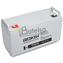 Batera Gel 12 Voltios 120 Amperios 6GFM120G Aokly