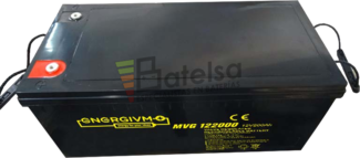 Batera Gel 12 Voltios 200 Amperios Energivm MVG12200