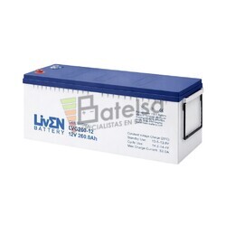Bater�a Gel 12 Voltios 260 Amperios LIVEN LVJ260-12