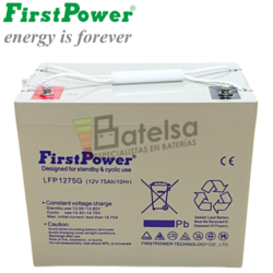 Batera Gel 12 Voltios 75 Amperios LFP1275G FirtsPower