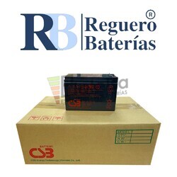 Batera GP12120F2 12V 12A Caja 6U