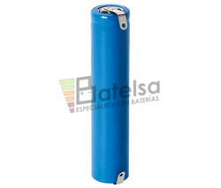 Batera ICR14650 Li-Ion 1.100 mAh con lengetas