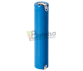 Batera ICR14650 Li-Ion 1.100 mAh con lengetas