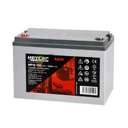 Bater�a instalaci�n solar AGM 12 Voltios 100 Amperios Heycar HP12-100