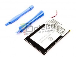 Batera iPod 1G & 2G, Li-Polymer, 3,7V, 1600mAh, 5,9Wh, para MP3, MP4 APPLE