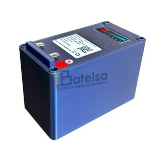 Batera Litio 12 Voltios 14,5 Amperios indicador carga 3S5P Eve18650-29V Test