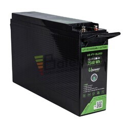 Batera litio 12 Voltios 200 Amperios Frontal U-Power UE-FT-12Li200
