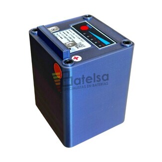 Batera Litio 12 Voltios 5,8 Amperios indicador carga 3S2P Eve18650-29V Test