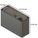 Batera Litio 12 Voltios 5 Amperios conexin tornillo, Samsung 18650-25R
