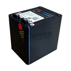 Bater�a Litio 12 Voltios 7,5 Amperios indicador carga 3S3P Samsung 18650-25R Test