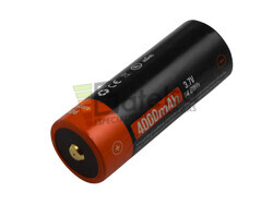 Batera Litio 26650 3,7V 4.000 mAh Micro-Usb